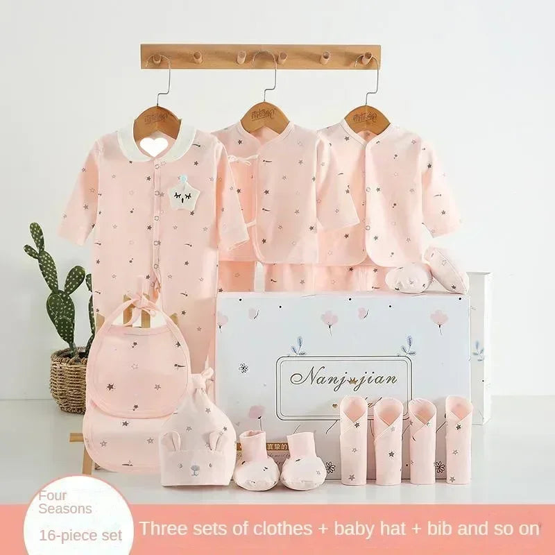 0-3-6 Months Newborn Baby Hospital Set for Boys and Girls